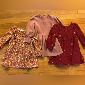 Like New Fall Dress Bundle - Cat & Jack, H&M